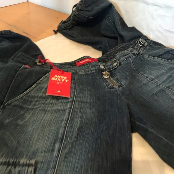 Miss Sixty Blue Denim Jeans Size 28 NWT - Picture 5 of 11